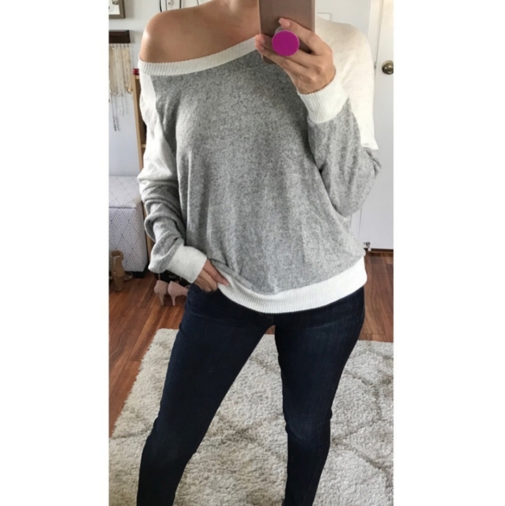 Pink Rose Brushed Reglan Sleeve Top